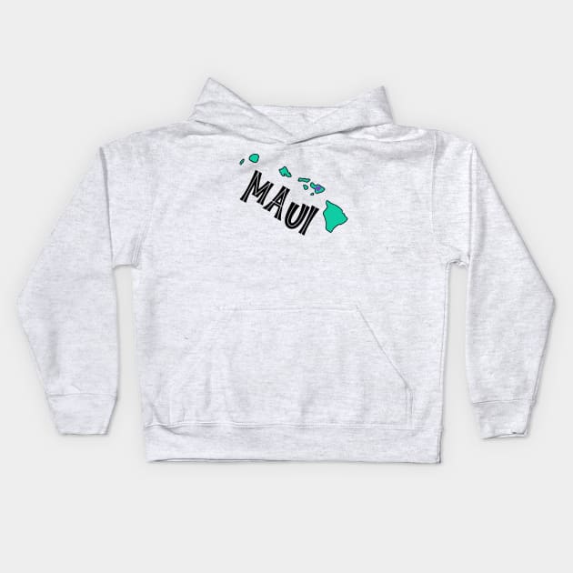 Maui Kids Hoodie by KayBee Gift Shop